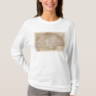 Ungarn, Hungary Atlas Map T-Shirt