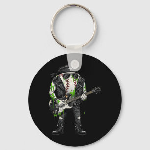 Ungovernment Agencyd Rocker Baseball Es Horror Keychain