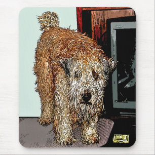 Unhappy Camper Mouse Pad