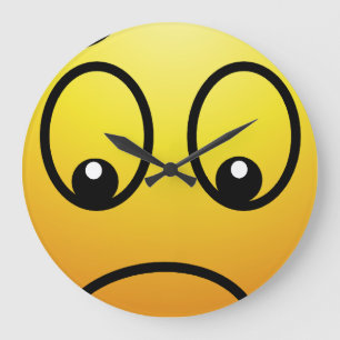 Unhappy clock