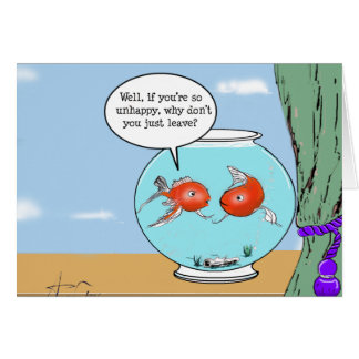 Funny Fish Sayings Cards, Photocards, Invitations & More