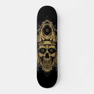 Unholy Skull - Skateboard Custom Design