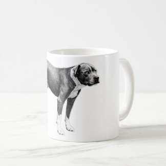 Unhurried Gaze – Monochrome Companion Coffee Mug