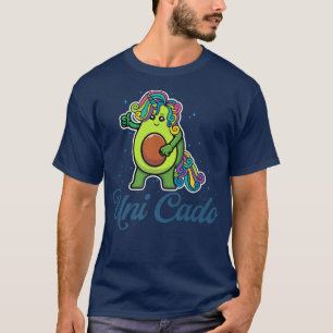 Uni Cado, Cute Avocado, Funny Unicorn, Guacamole, T-Shirt