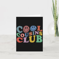 Uni Cool Cousins Club, Funny Cousin Crew Kids Boys