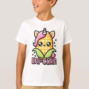 Uni-Corn! Cute Unicorn Corn Pun T-Shirt