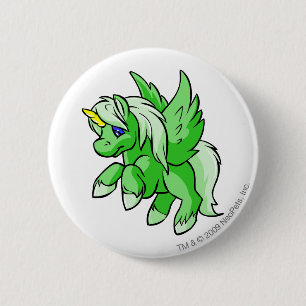 Uni Green 2 Inch Round Button