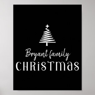 Uni Kids Family Christmas Tree Green Poster