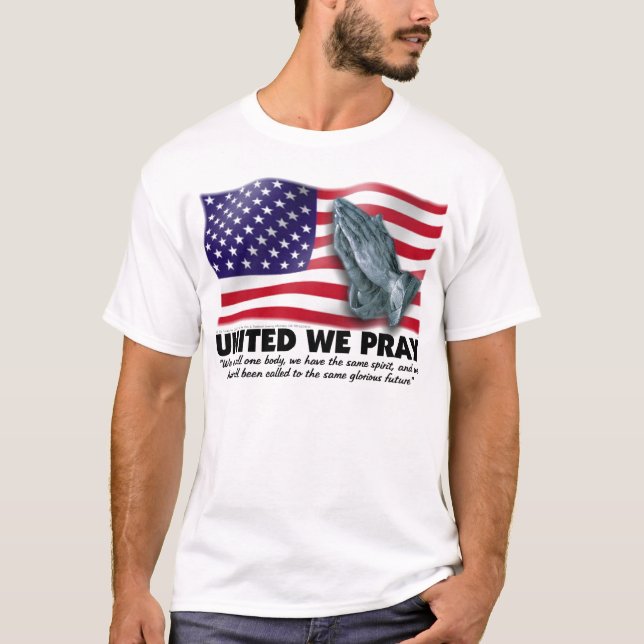 UNI NOUS T-shirt adapté par PRAY® (Devant)
