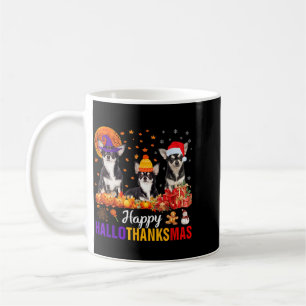 Uni-S Kids Chihuahua Dog Halloween Thanksgiving Coffee Mug