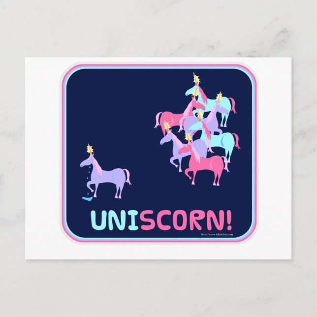 Uni-scorn Postcard (Front)