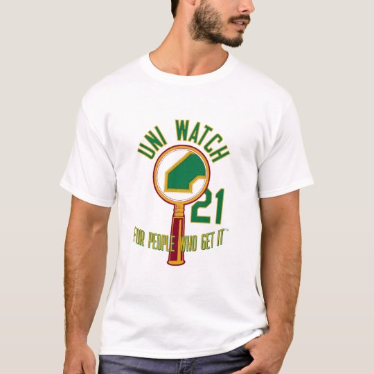Uni Watch: Magnifying Glass T-Shirt