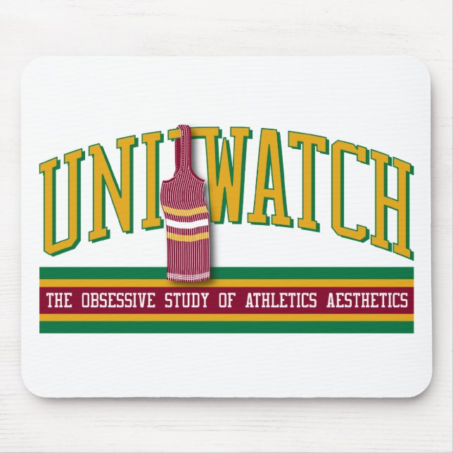 Uni Watch Mousepad (Front)