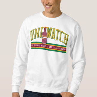 Uni Watch Sweatshirt (white)