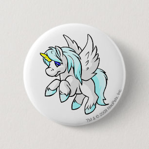 Uni White 2 Inch Round Button