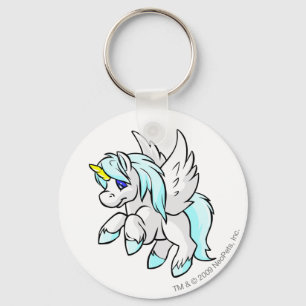Uni White Keychain