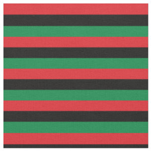 UNIA Flag & Pan African / Afro-American triband Fabric