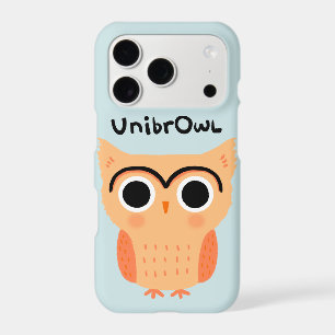 UnibrOwl Unibrow Owl   Funny Cute Eyebrows Owl