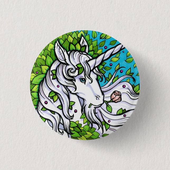 Unicircle 1 Inch Round Button (Front)