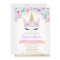 Unicorn 1st Birthday - Gold Teal Pink Purple