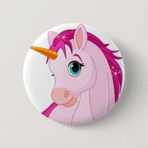 Unicorn 2 Inch Round Button