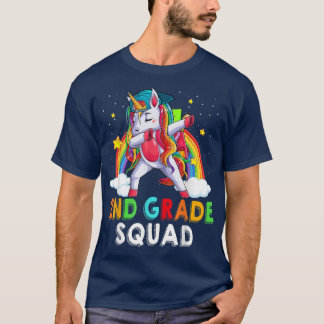 Unicorn 2nd Grade Teacher Student 1st First Day Of T-Shirt