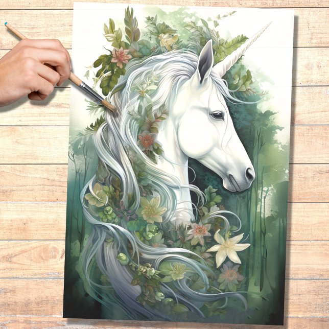 Unicorn 6 Decoupage Paper (Creator Uploaded)