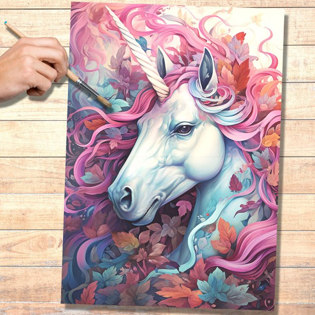 Unicorn 8 Decoupage Paper (Creator Uploaded)