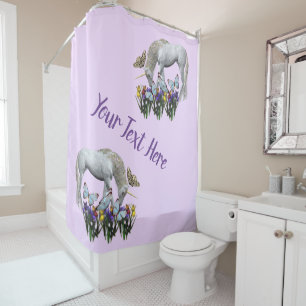 Unicorn And Butterflies Fantasy Personalized