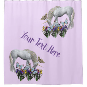 Unicorn And Butterflies Fantasy Personalized