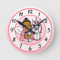 Unicorn and Fairy Whimsical Folk Art Girl's