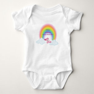 Unicorn and Rainbow Bodysuit for Baby Girl