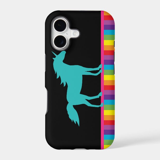 Unicorn and Rainbow iPhone 5 Case (Back)