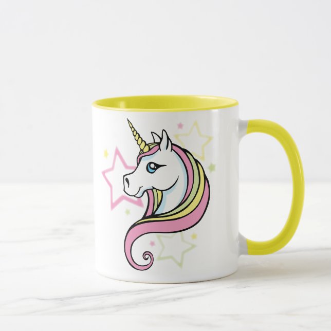 Unicorn and Stars Mug (Right)