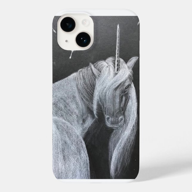 Unicorn Apple iphone case (Back)