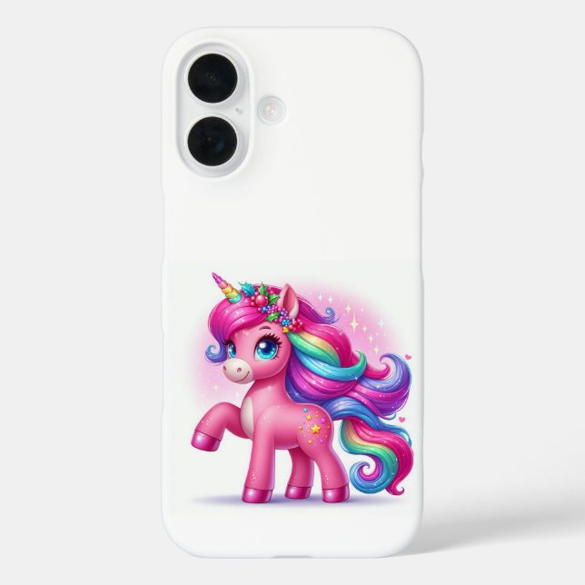 Unicorn Apple iPhone Case (Back)