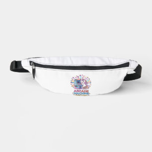 Unicorn Arcade Machine Unicorn Print Ready POD Art Fanny Pack