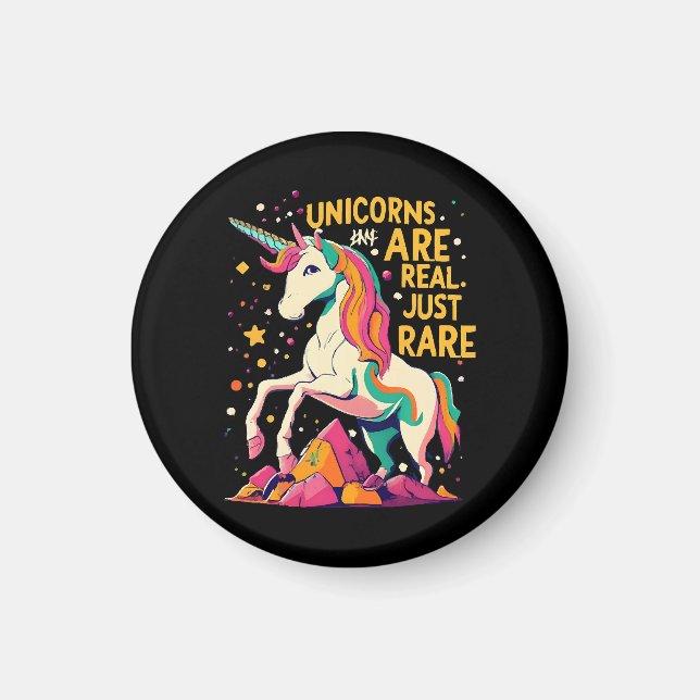 Unicorn are real just rare magnet (Front)