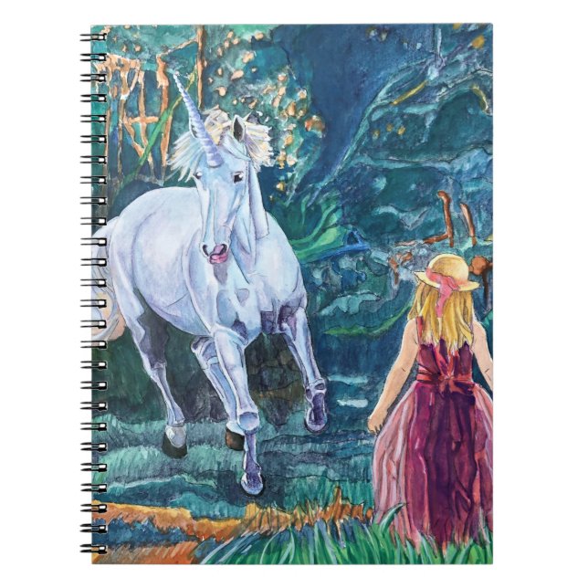 Unicorn Art Notebook (Front)
