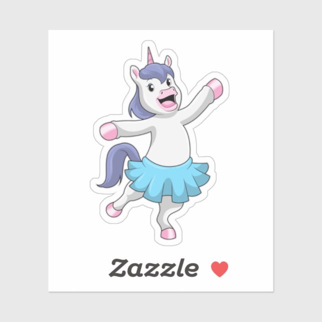 Unicorn as Ballerina at Ballet (Sheet)