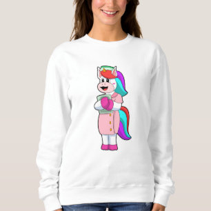 Unicorn as Nurse Sweatshirt