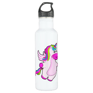 Unicorn at Flying 710 Ml Water Bottle