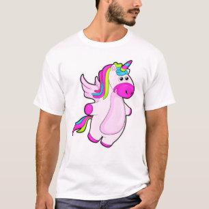 Unicorn at Flying T-Shirt