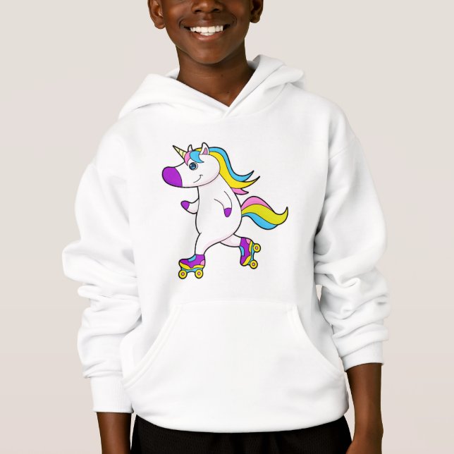 Unicorn at Inline skating with Roller skates (Front)