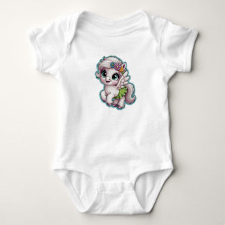 unicorn-baby baby bodysuit