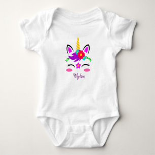 Unicorn Baby Bodysuit