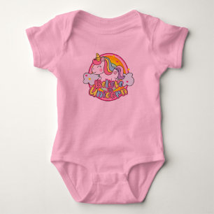 Unicorn baby bodysuit