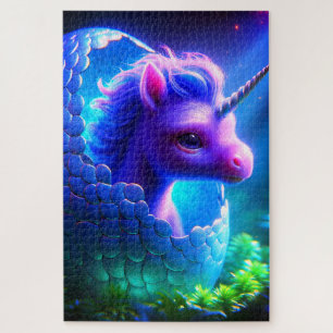 Unicorn Baby Jigsaw Puzzle