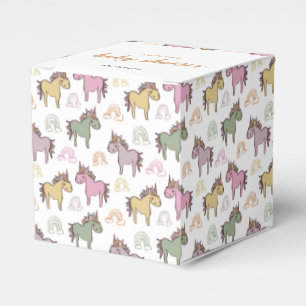 Unicorn Baby Shower Gender Neutral Favor Box
