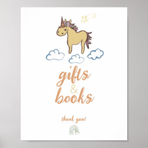 Unicorn Baby Shower Gender Neutral Poster
